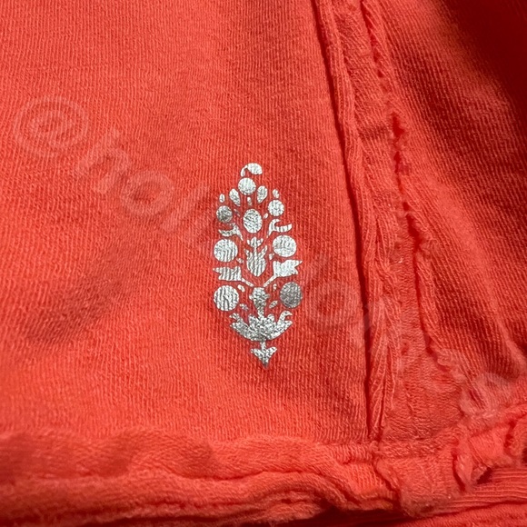 ❌SOLD❌ NWOT Free People Sleeveless Patch Pocket Dress Coral ❌SOLD❌ - Picture 7 of 12